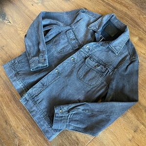 Taylor Stitch The Long Haul Jacket in Black 3 Month Wash Selvage M 40